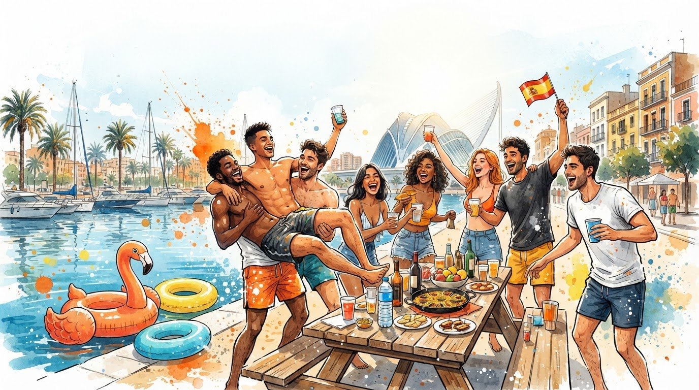 Despedida low cost en Valencia: organiza un planazo sin complicaciones