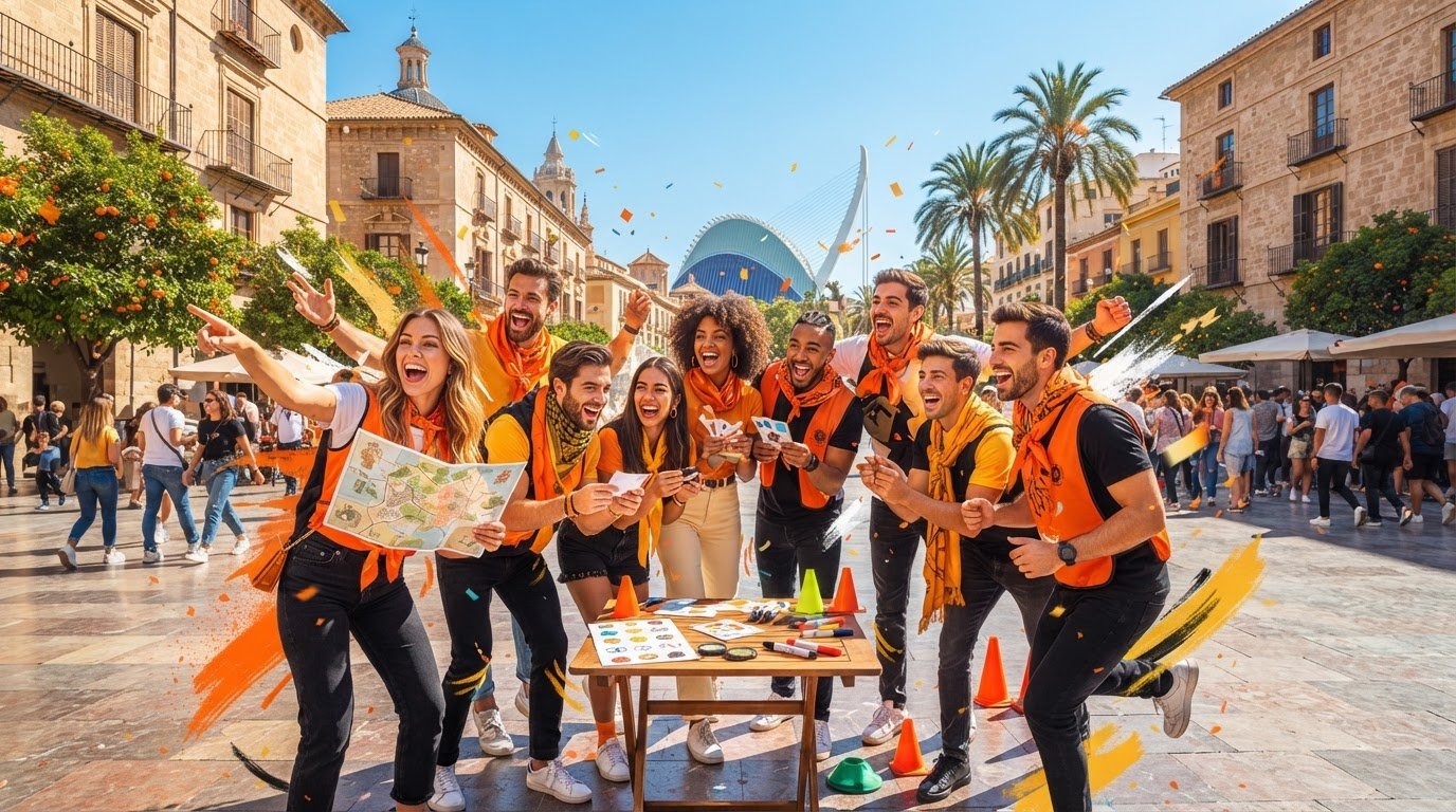 Gymkana para despedidas en Valencia: elegid el reto ideal y montad un planazo