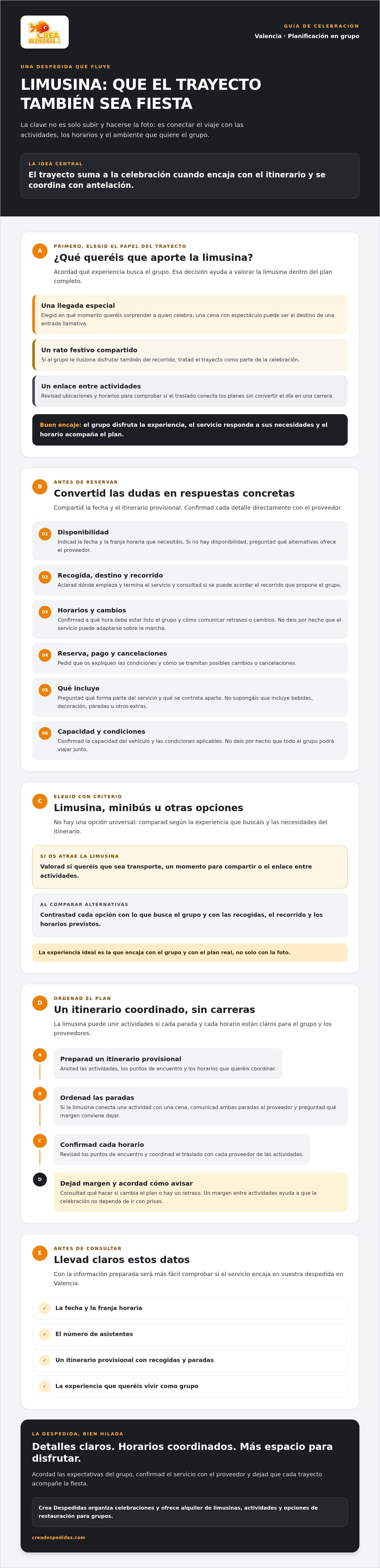 Limusinas para despedidas en valencia